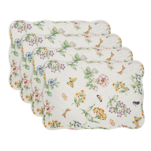 Lenox(R) Butterfly Meadow Quilted Placemats - Set of 4