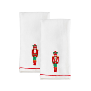 Lenox(R) Bayberry Nutcracker Kitchen Towels - Set of 2