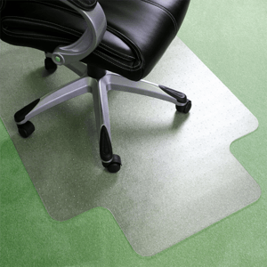 Floortex(R) Valuemat(R) Vinyl Lipped Chair Mat for Low Pile Carpets alternate view