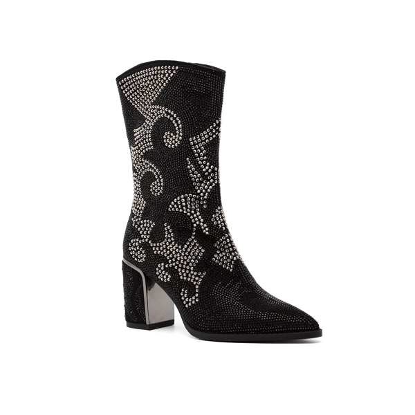 Womens Lady Couture(R) Abigail Western Ankle Boots