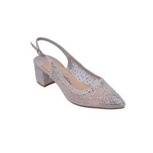 Womens Lady Couture(R) Demi Mesh Slingback Heels