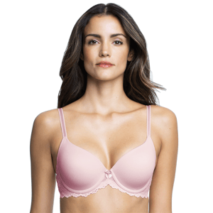 Womens Dominique(tm) Lacee Everyday Lace Contour T-Shirt Bra- 3501