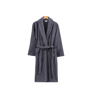 Unisex Ozan Premium Home Chevron Luxury Turkish Cotton Bath Robe