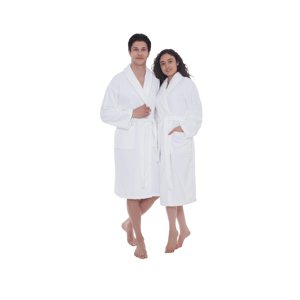Unisex Ozan Premium Home Serene Turkish Cotton Bath Robe alternate view