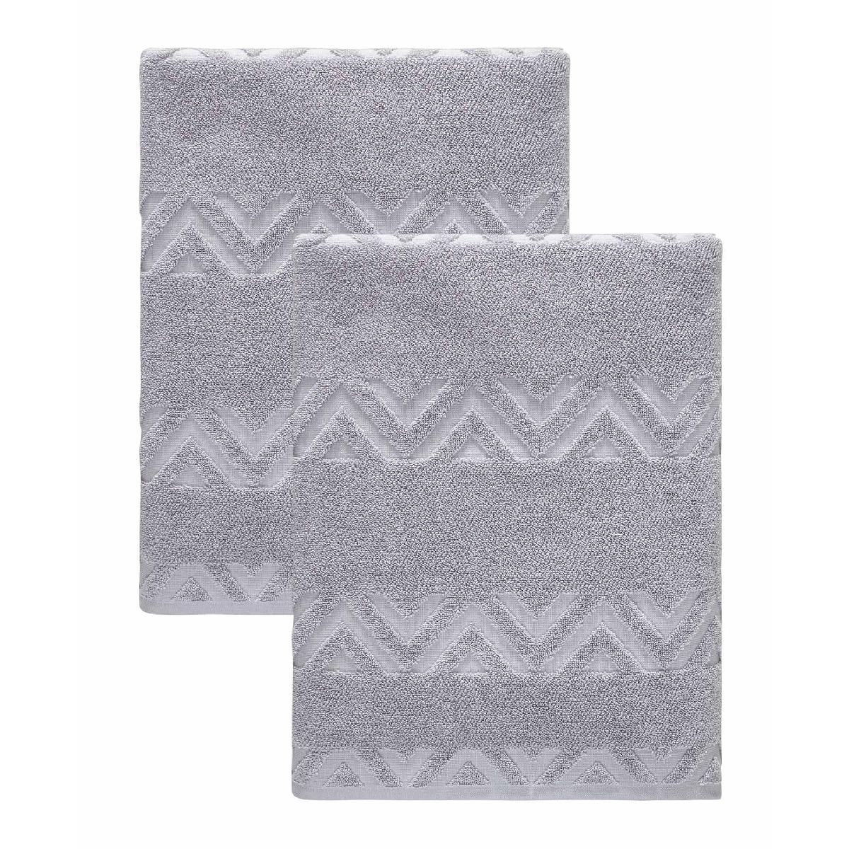 Ozan Premium Home Turkish Cotton Sovrano Collection Luxury 2-Pc. Bath Sheet Set - Blue